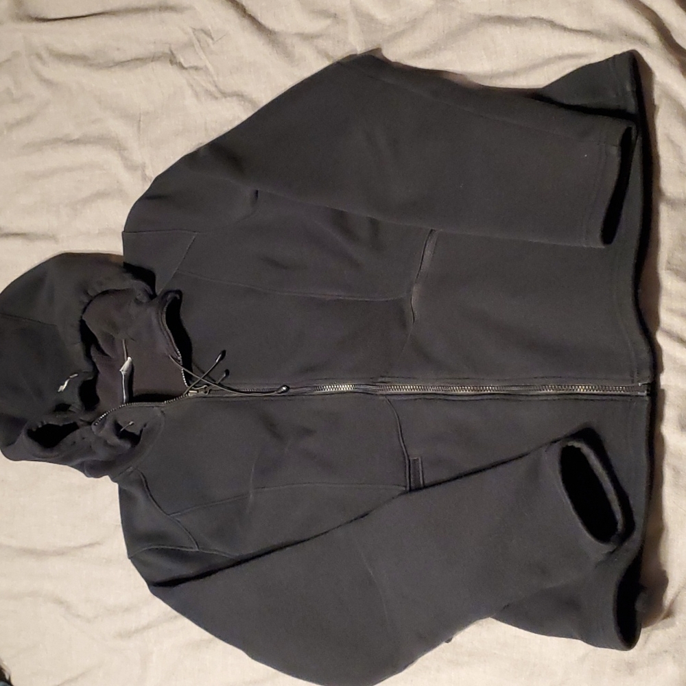 Women's medium under armour zip up coldgear fitted coat